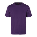 T-Shirt Med Tryk - Lilla