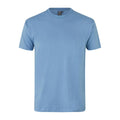 T-Shirt Med Tryk - Lys blå