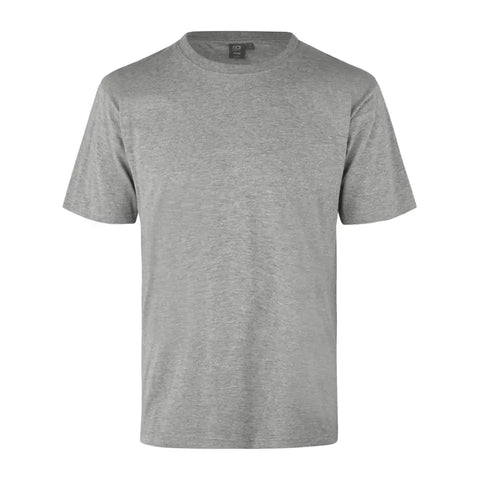 T-Shirt Med Tryk - Grå Melange