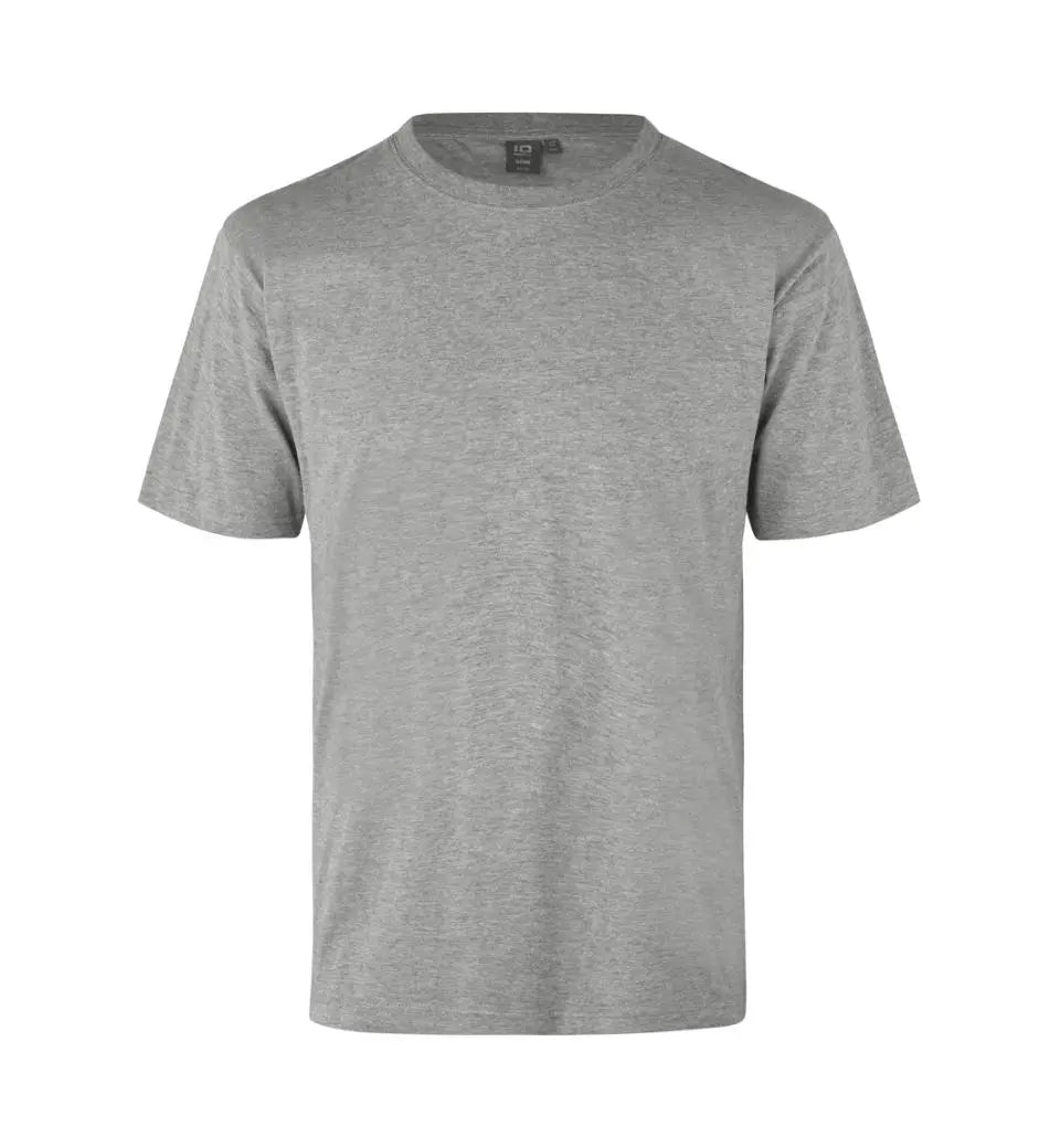 T-Shirt Med Tryk - Grå Melange | Nordic Plain
