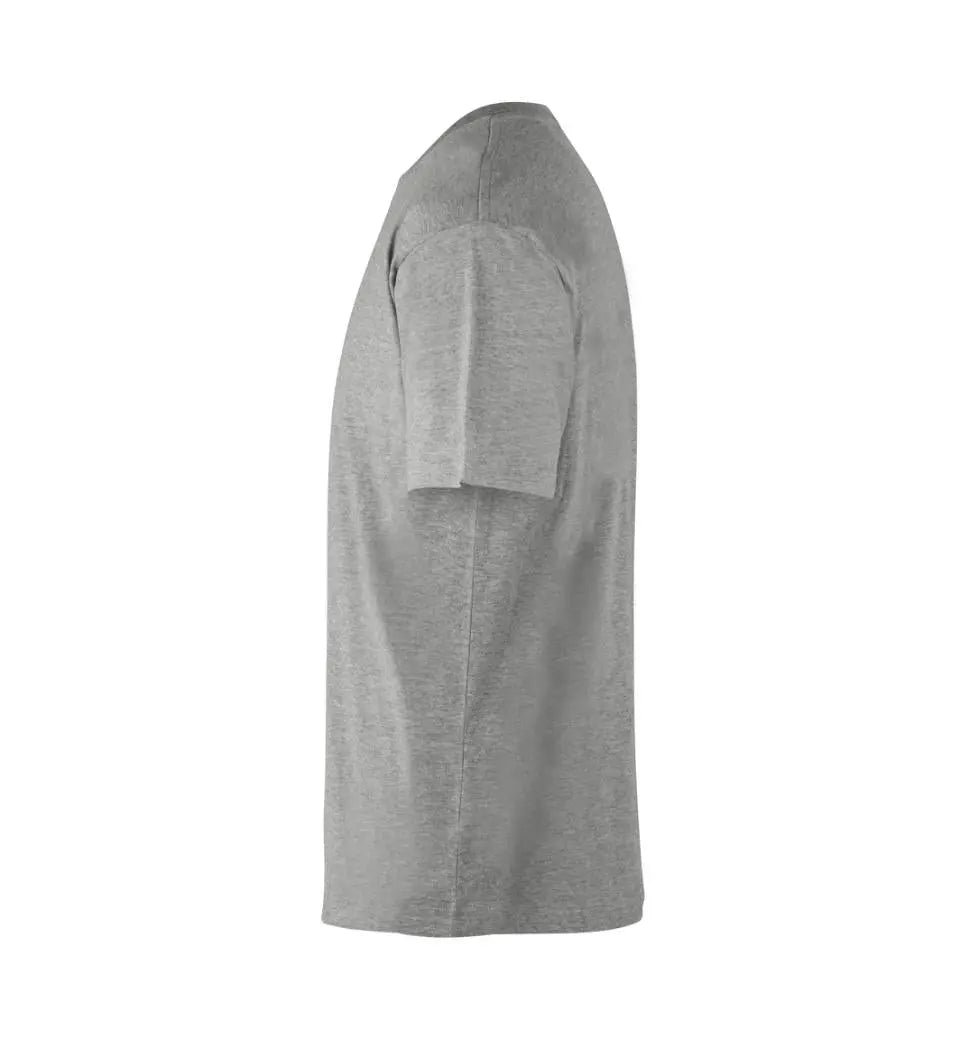 T-Shirt Med Tryk - Grå Melange | Nordic Plain