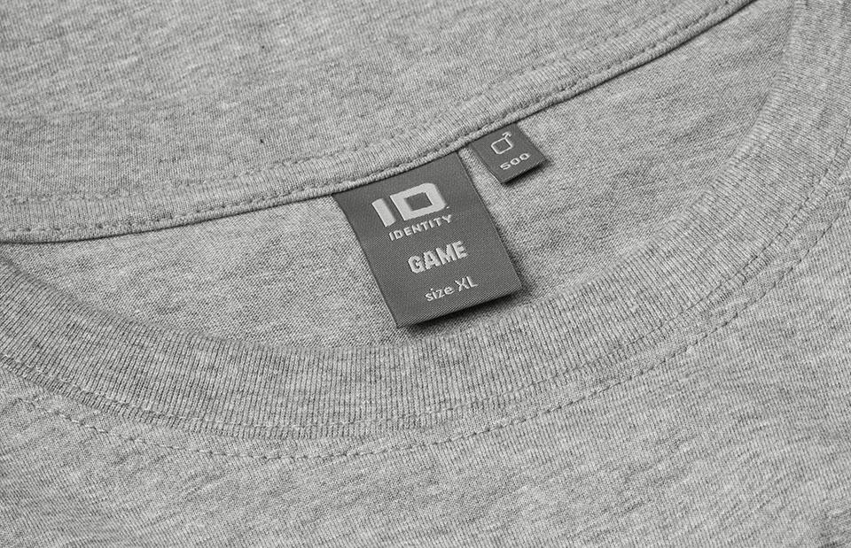 T-Shirt Med Tryk - Grå Melange | Nordic Plain