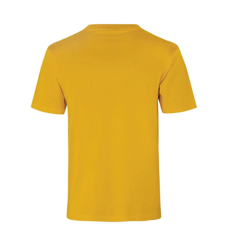 T-Shirt Med Tryk - Gul | Nordic Plain