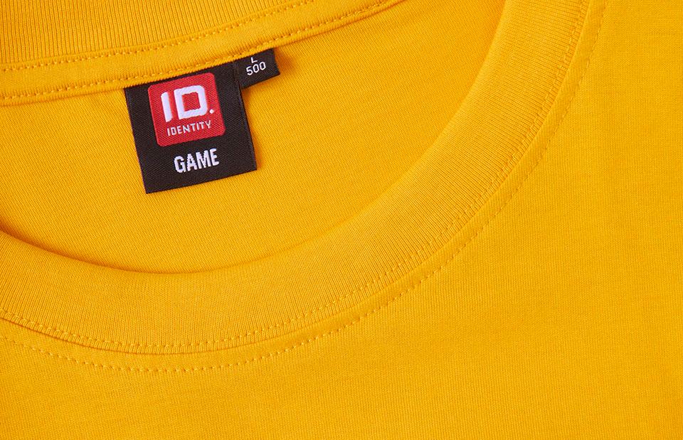 T-Shirt Med Tryk - Gul | Nordic Plain