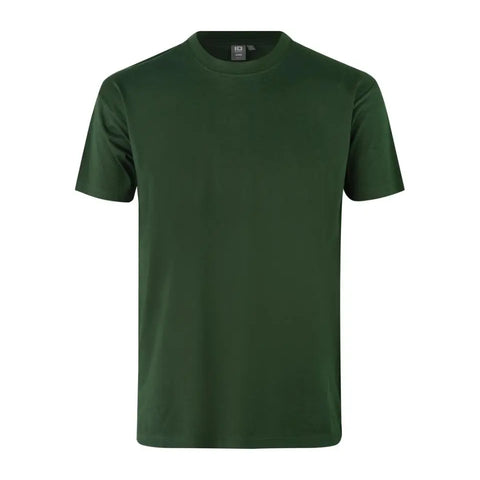 T-Shirt Med Tryk - Flaskegrøn
