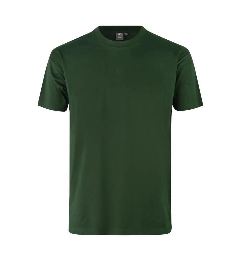 T-Shirt Med Tryk - Flaskegrøn | Nordic Plain