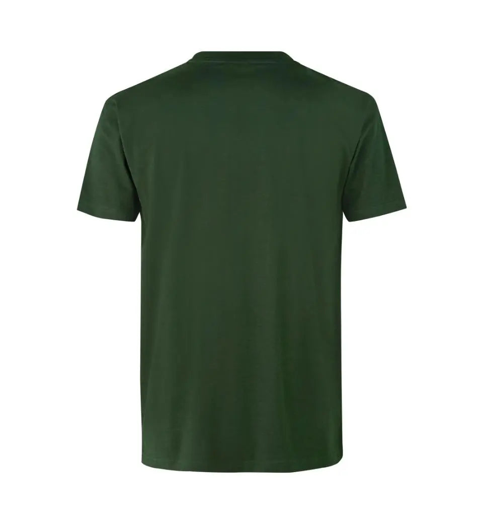 T-Shirt Med Tryk - Flaskegrøn | Nordic Plain