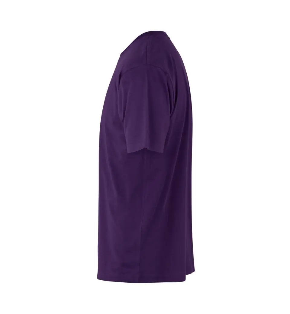 T-Shirt Med Tryk - Lilla | Nordic Plain