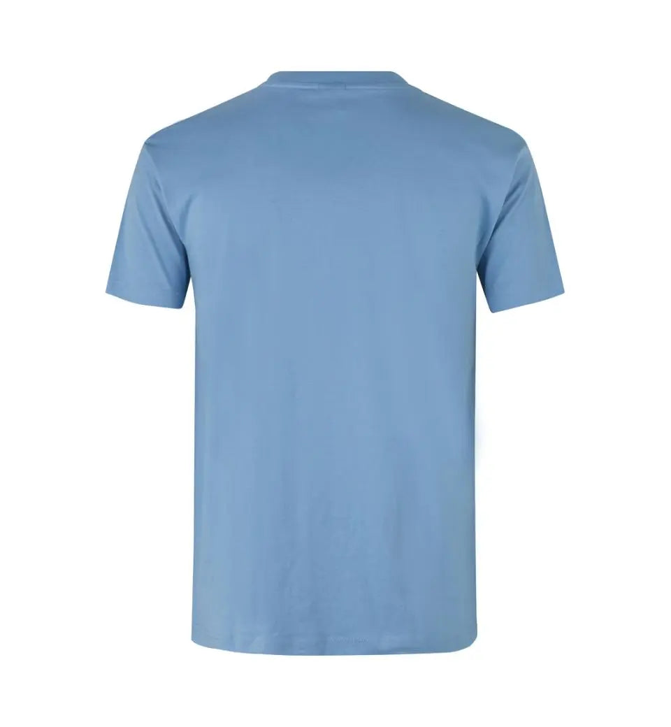 T-Shirt Med Tryk - Lys blå | Nordic Plain