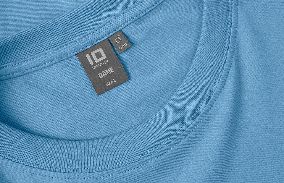 T-Shirt Med Tryk - Lys blå | Nordic Plain