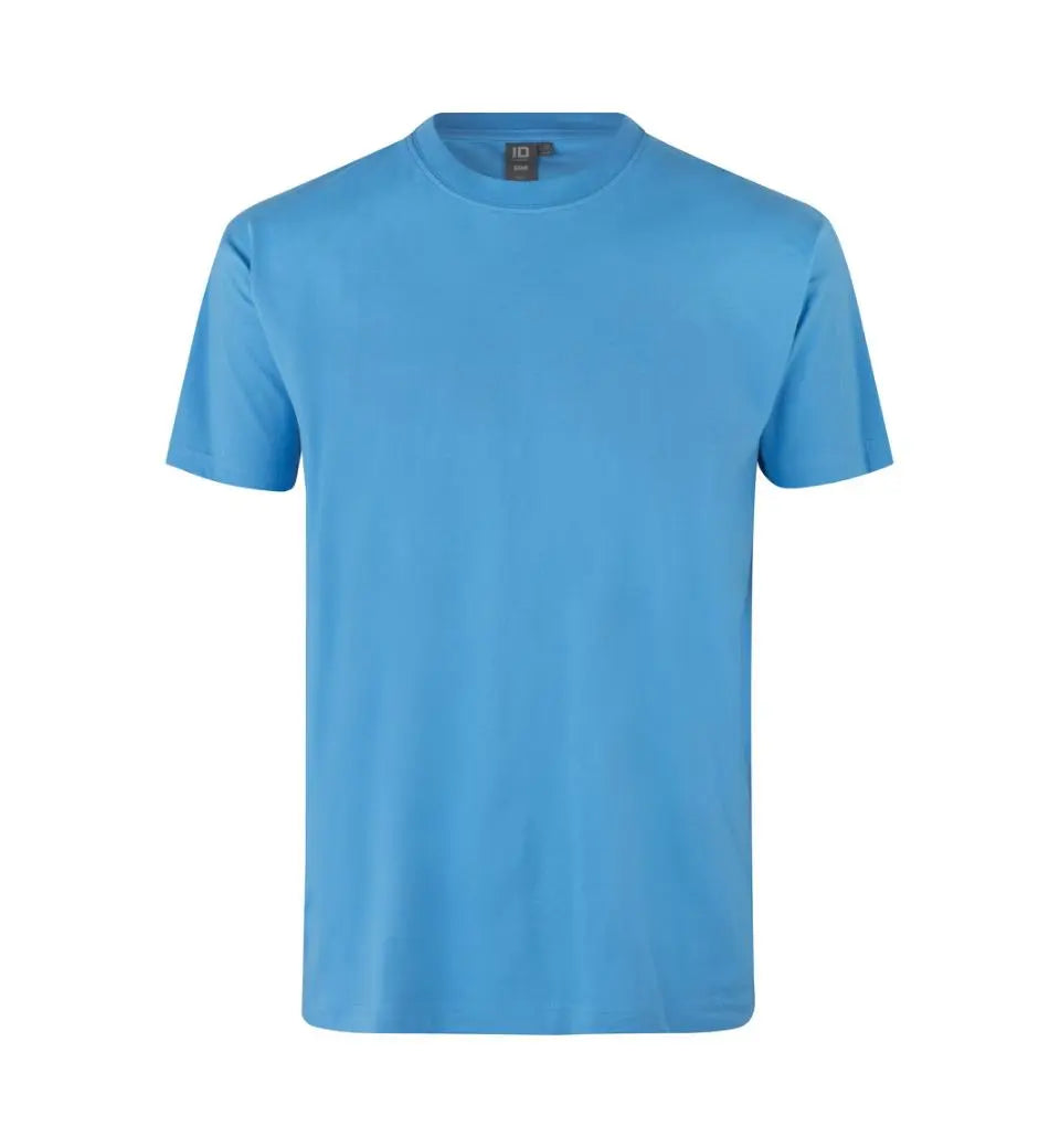 T-Shirt Med Tryk - Cyan | Nordic Plain