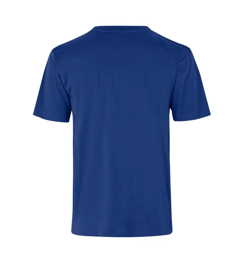 T-Shirt Med Tryk - Kongeblå | Nordic Plain