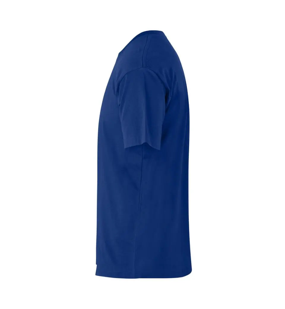T-Shirt Med Tryk - Kongeblå | Nordic Plain