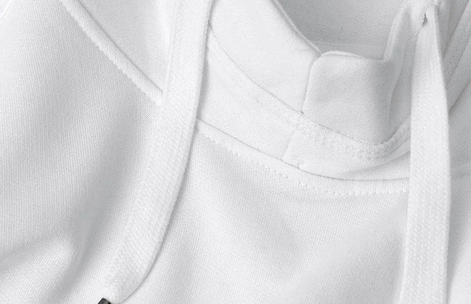 Hoodie Med Tryk - Hvid | Nordic Plain