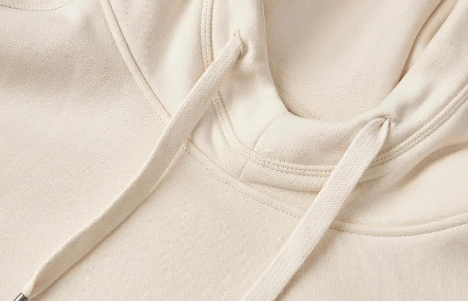 Hoodie Med Tryk - Off-White | Nordic Plain