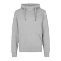 Hoodie Med Tryk - Grå Melange