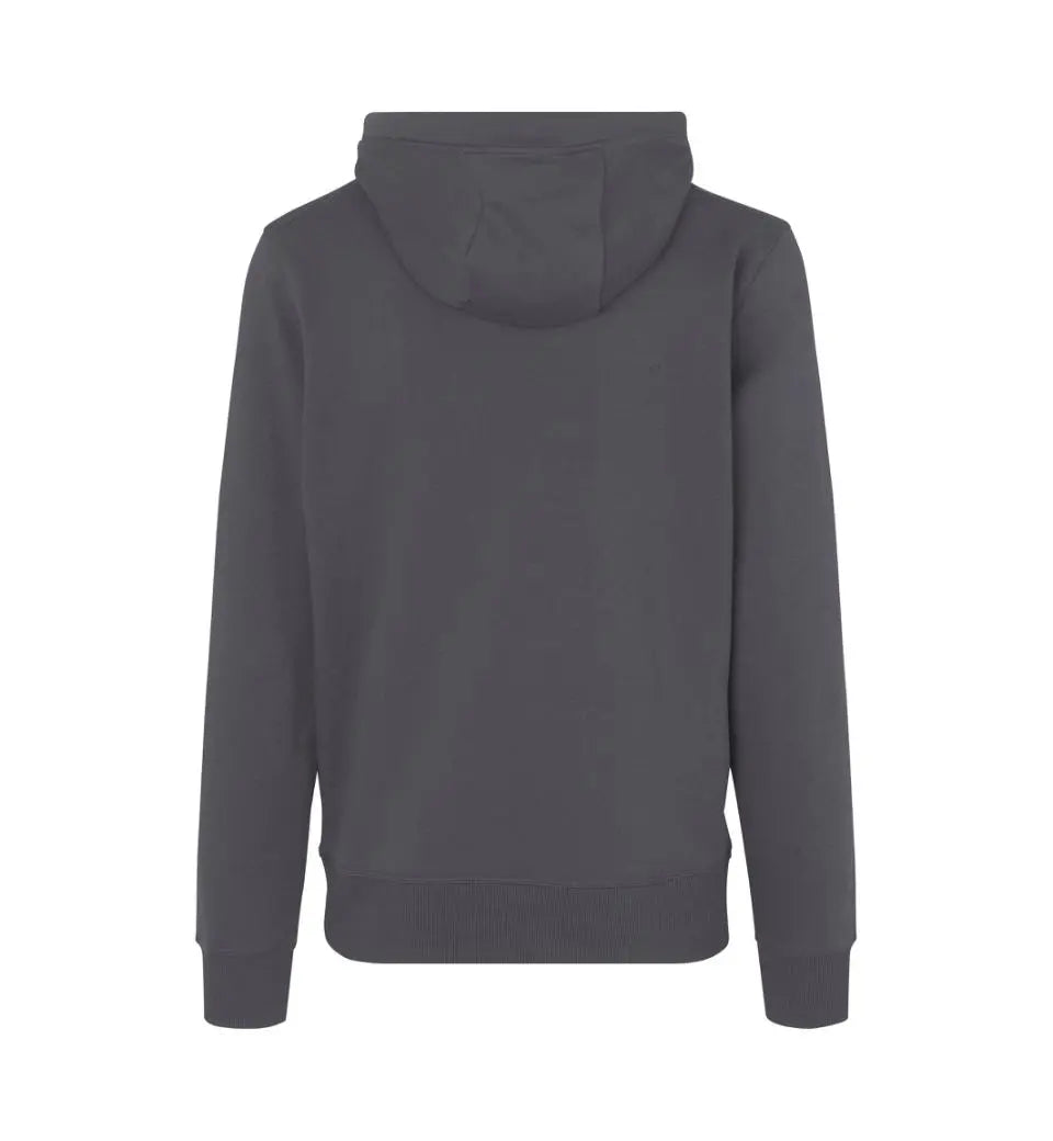Hoodie Med Tryk - Silver Gray | Nordic Plain