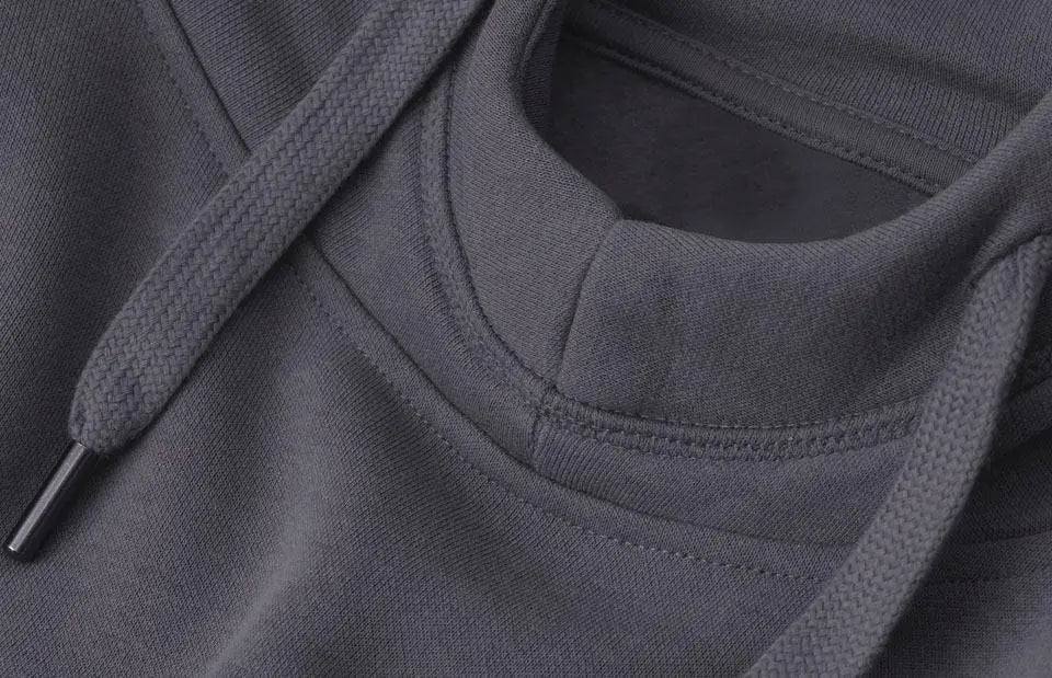 Hoodie Med Tryk - Silver Gray | Nordic Plain