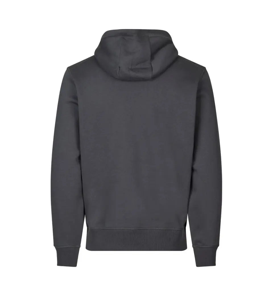 Hoodie Med Tryk - Koks Grå | Nordic Plain