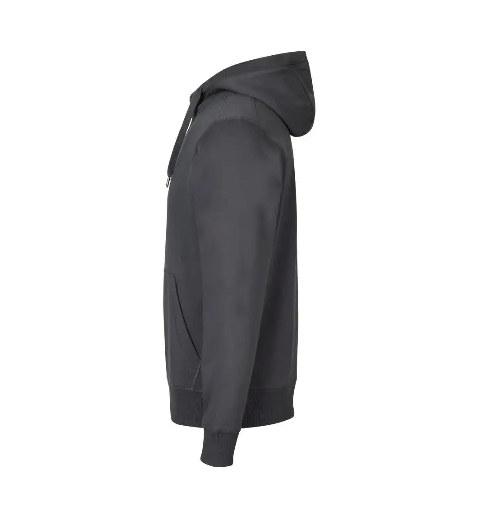 Hoodie Med Tryk - Koks Grå | Nordic Plain