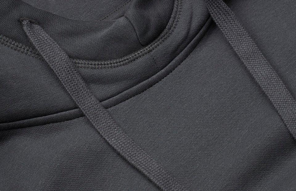 Hoodie Med Tryk - Koks Grå | Nordic Plain