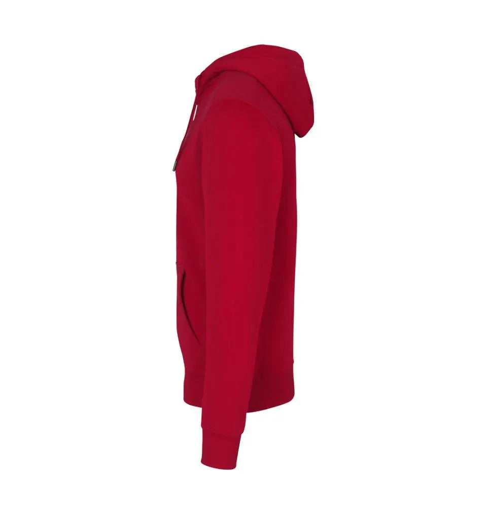 Hoodie Med Tryk - Rød | Nordic Plain