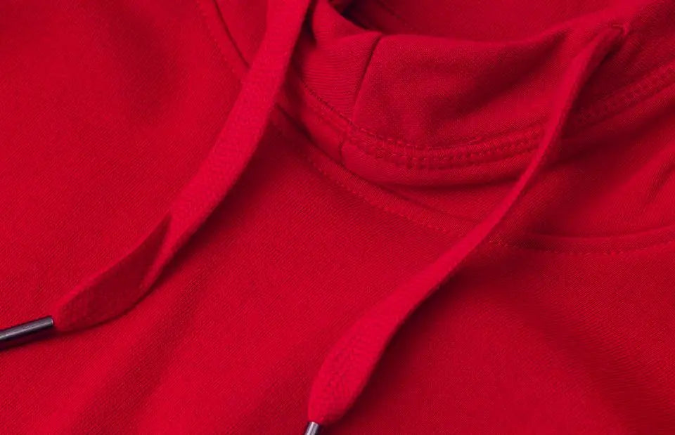 Hoodie Med Tryk - Rød | Nordic Plain