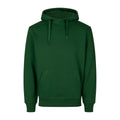 Hoodie Med Tryk - Flaskegrøn