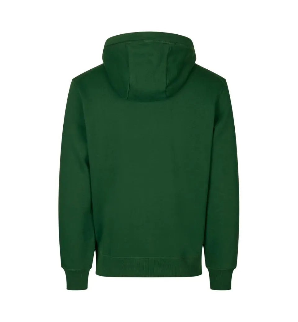 Hoodie Med Tryk - Flaskegrøn | Nordic Plain