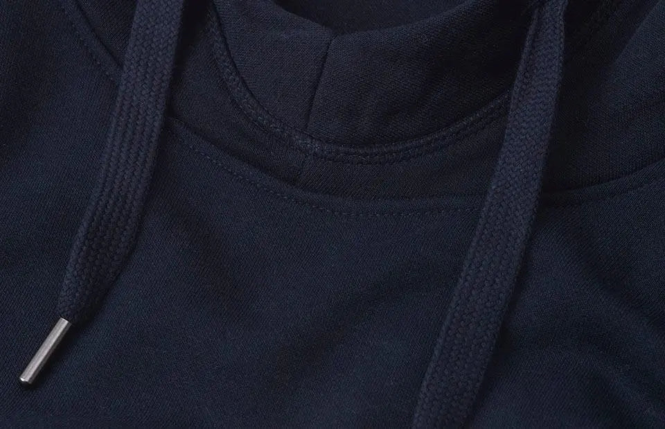 Hoodie Med Tryk - Navy | Nordic Plain