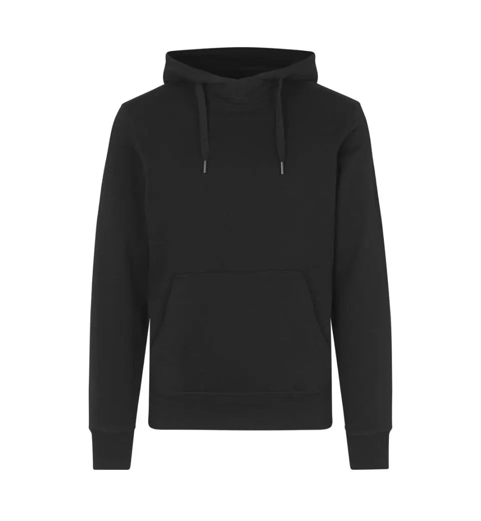 Hoodie Med Tryk - Sort | Nordic Plain