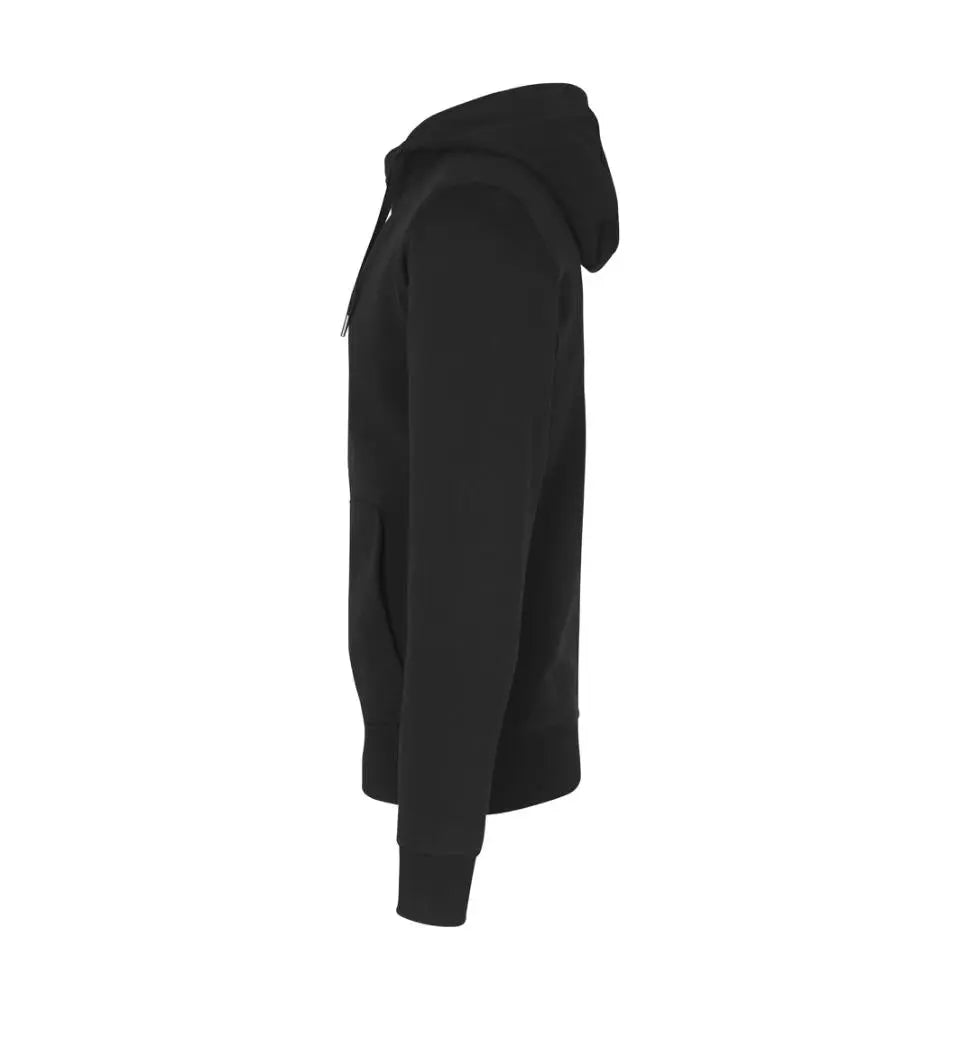 Hoodie Med Tryk - Sort | Nordic Plain
