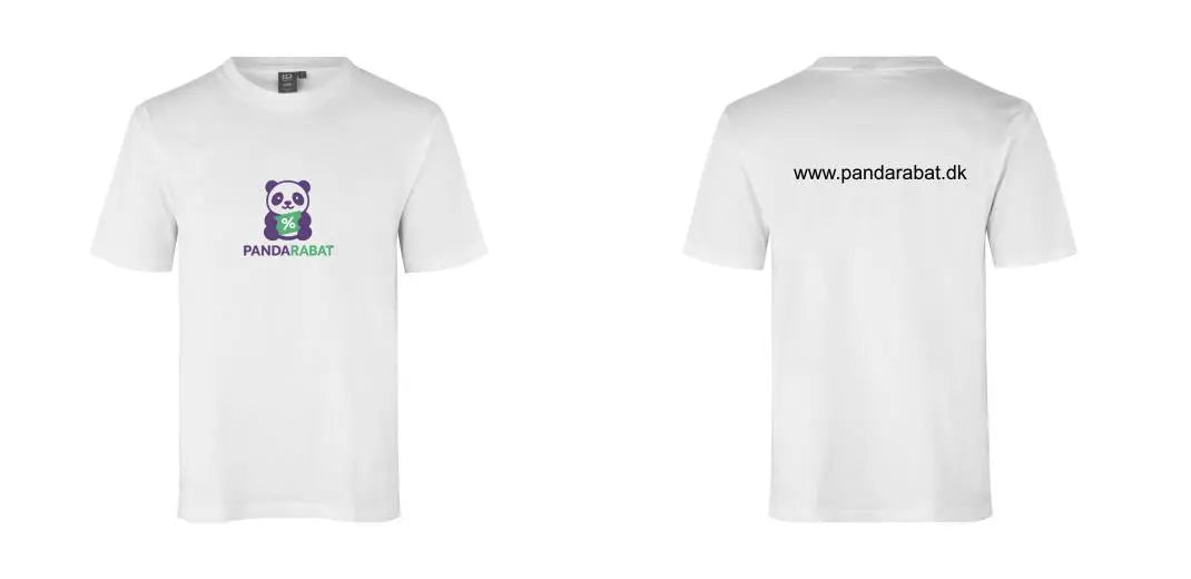 T-Shirt Med Tryk - Hvid | NORDIC PLAIN