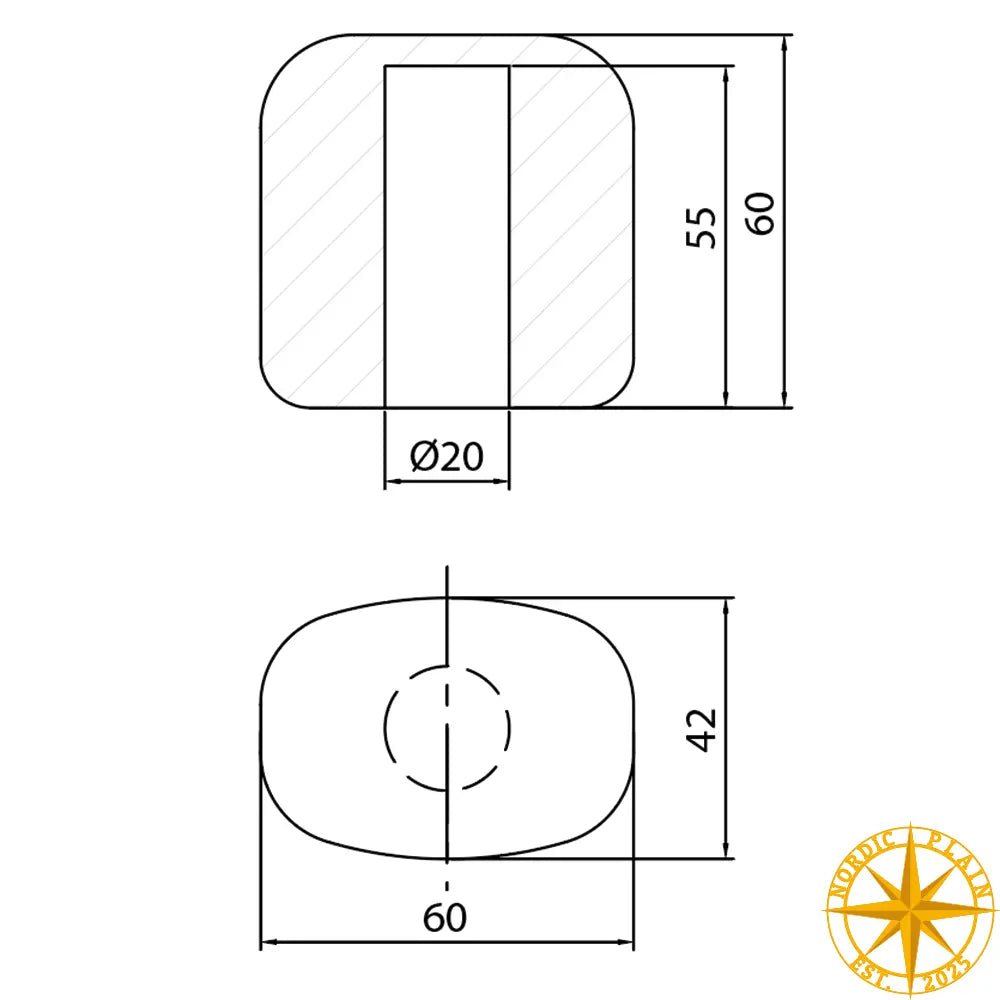 Mikrofon Vindhætte - 8001 - 20mm | Nordic Plain