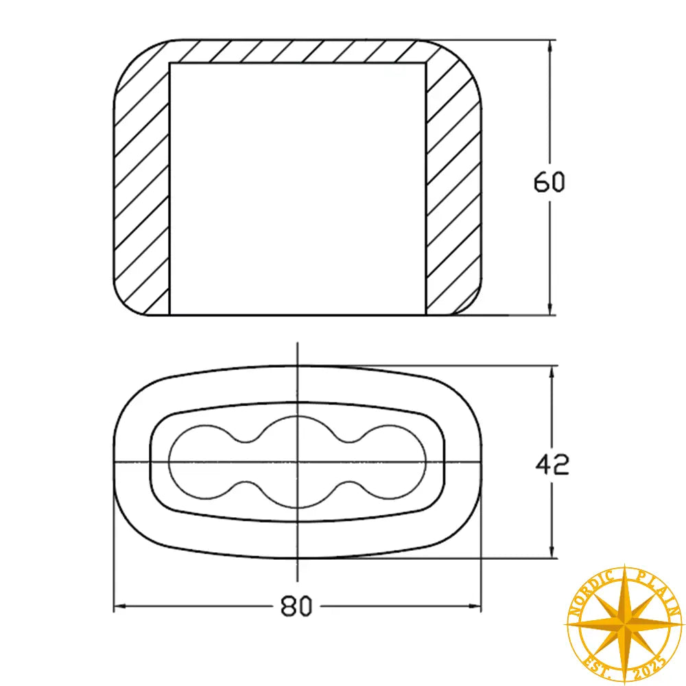 Mikrofon Vindhætte - 8010 - 5,8" - Smartphone | Nordic Plain
